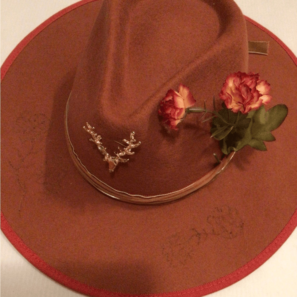 NEW! Wyeth X Ruxpinsrags Custom Boho Floral Rancher